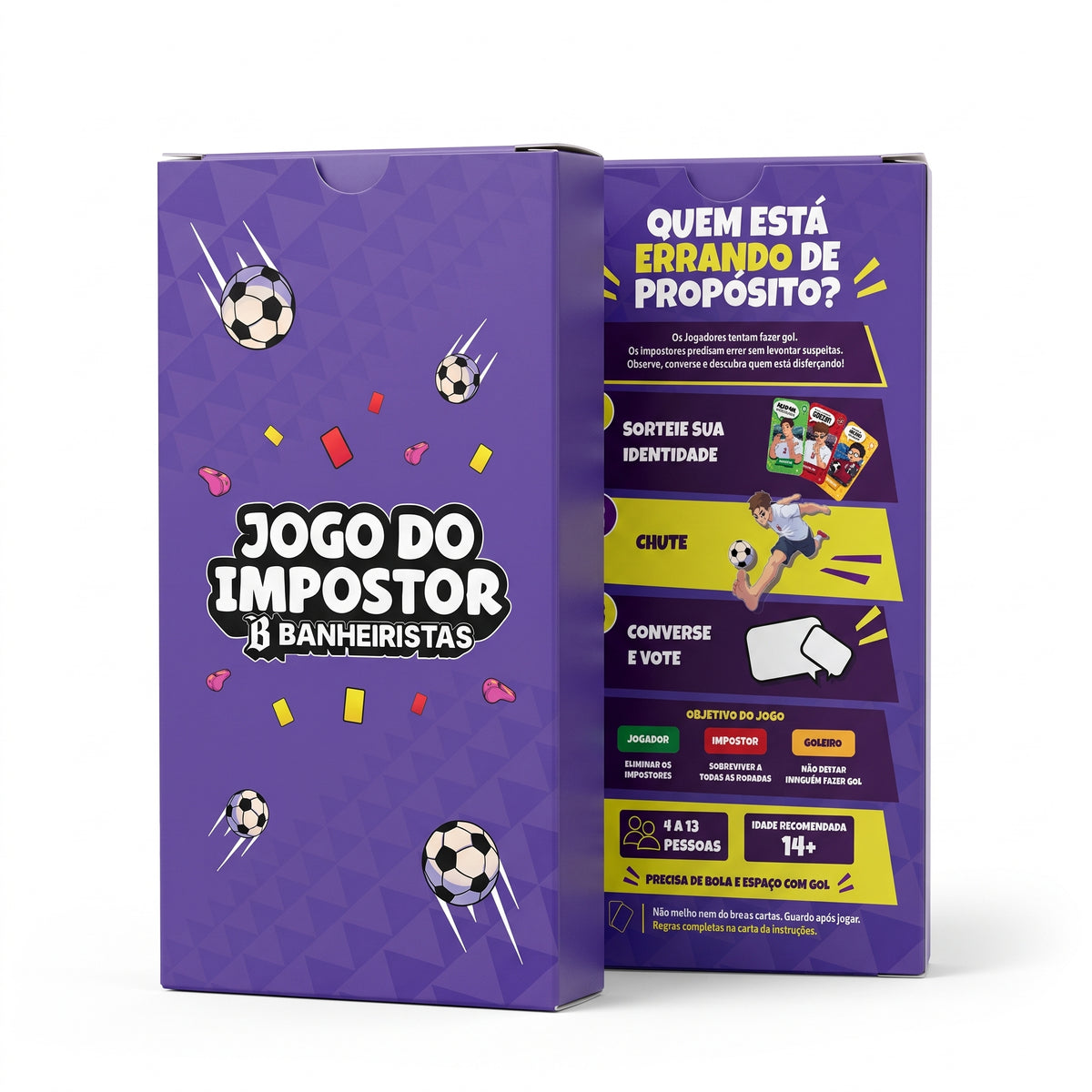 Jogo do Impostor - Oficial Banheiristas