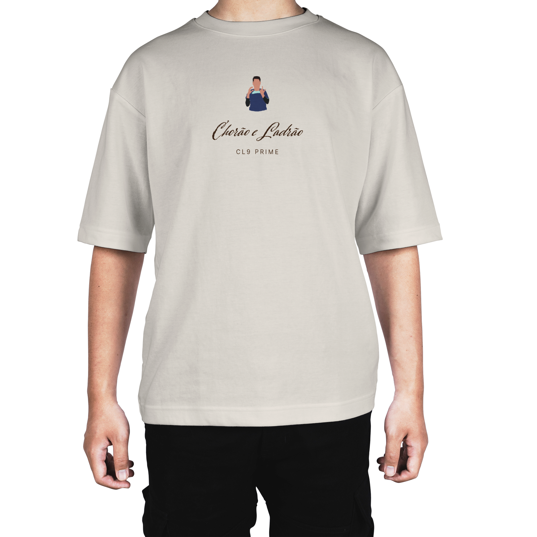 Camiseta Streetwear 'Chorão e Ladrão - CL9 Prime' - Caio Lo