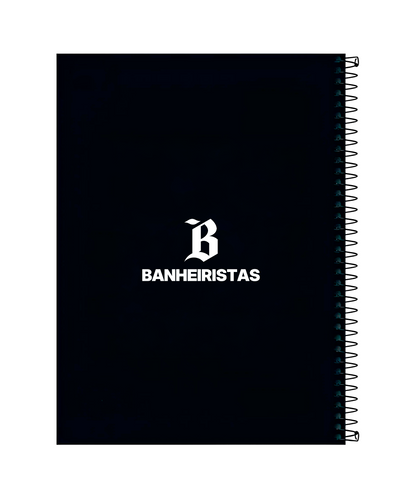 Caderno 1 matéria Banheiristas Draw 96 folhas